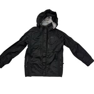 REI Black Lightweight Hooded Jacket